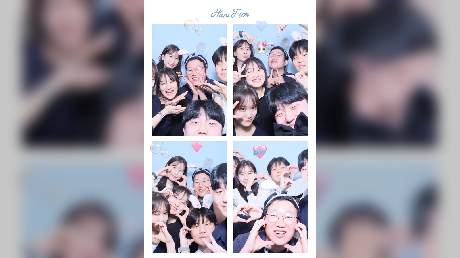 Teacher's Day photo booth